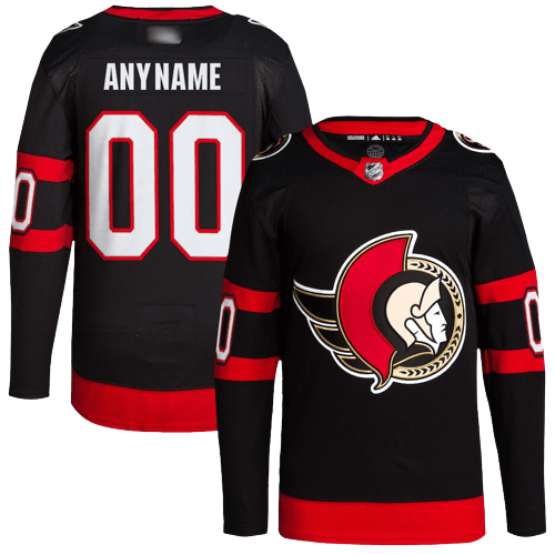 Ottawa Senators Home Black Team Jersey