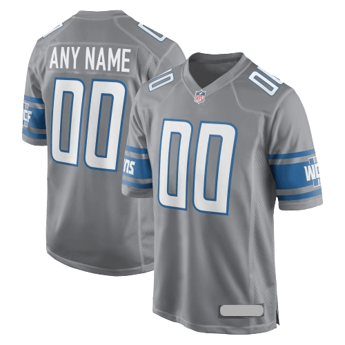 Detroit Lions Grey Alternate Team Jersey