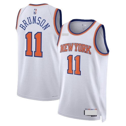 New York Knicks White Team Jersey