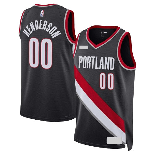 Portland Trail Blazers Black Team Jersey