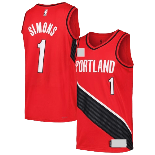 Portland Trail Blazers Red Statement Edition Jersey