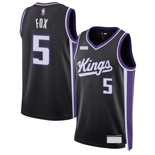 Sacramento Kings Black Icon Edition Jersey