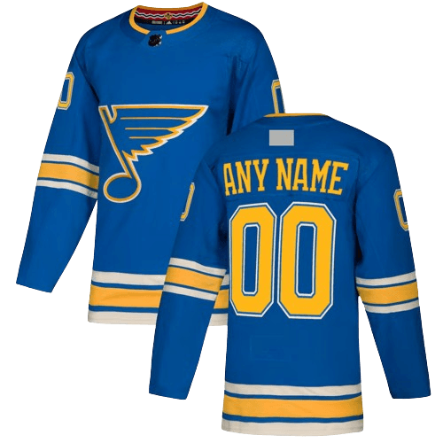 St. Louis Blues Home Blue Alternate Team Jersey