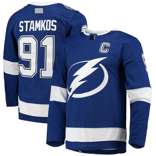 Tampa Bay Lightning Home Blue Team Jersey